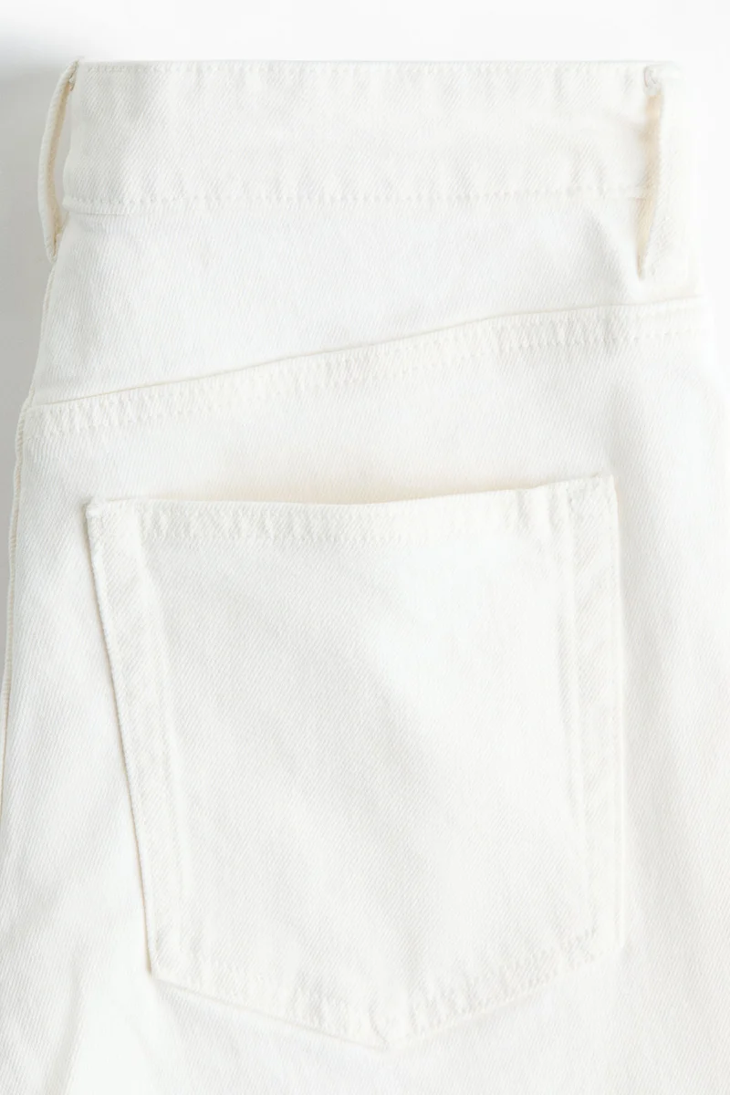 H&M  Slim Mom High Ankle Jeans for Women | Best Price UAE